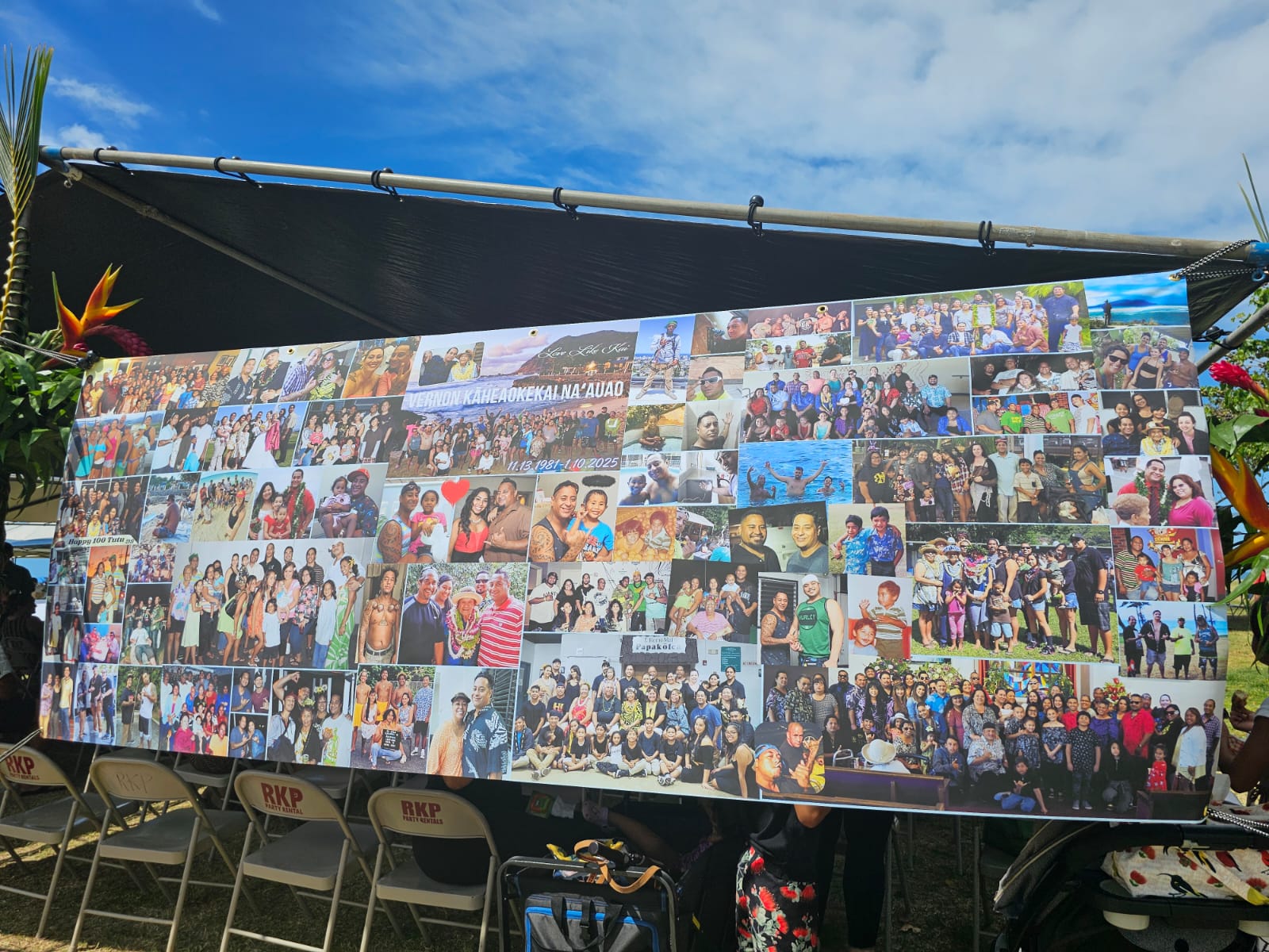 A mosaic of pictures from Kai's past.